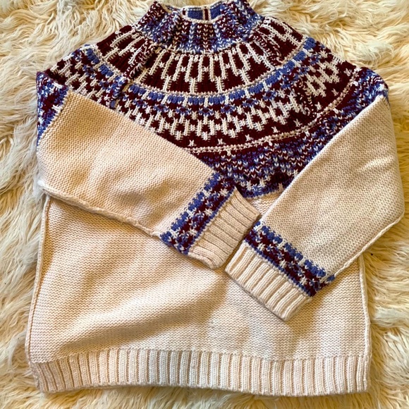 Topshop Sweaters - Top shop fair isle sweater